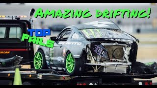 Top Drift Fails Insane Drifting  Drift Crashes Best Drifting Fails 🍕 [upl. by Meehyrb]