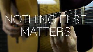 Metallica  Nothing Else Matters  Fingerstyle Guitar Cover [upl. by Cayla]