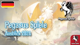 Pegasus Spiele DE Ausblick 2024  Pegasus Spiele [upl. by Nalced989]