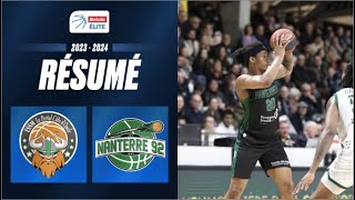 Le Portel vs Nanterre  Résumé 20232024  LNB Officiel [upl. by Rimidalb]