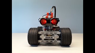 SP33D3R An automatic 4 speed Lego Technics Mindstorms car [upl. by Lazarus803]