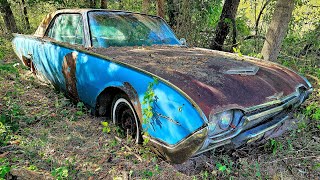 ABANDONED Thunderbird Sitting 40 Years WILL IT RUN  NNKH [upl. by Windham238]