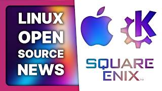 KDEs goals Apple amp Google giant fines Square Enix funds a Linux distro Linux amp Open Source News [upl. by Alveta811]