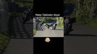 Motosiklet Kazası youtubeshorts keşfet crash kaza yamaha suzuki kawasaki [upl. by Attelrak]