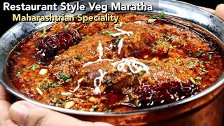 Veg Maratha  वेज मराठा  Veg Maratha Recipe  How to make Veg Maratha Restaurant Style Veg Maratha [upl. by Annairoc]