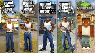 Comparison Of All Versions Of GTA San Andreas [upl. by Alset]