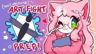 ARTFIGHT PREP 2024 ⚔️✨ chatty draw with me ✧˖° [upl. by Chenay881]