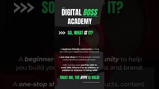 Digital Boss Academy Volume 3 Intro [upl. by Annahaj246]