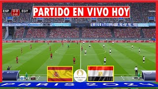 Spain U23 x Egypt U23 LIVE  Olympic Games Paris 2024  Full Match Live Today All Goals [upl. by Inerney445]