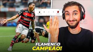 Flamengo 1 x 0 Atlético MG  FLAMENGO CAMPEÃO de forma quothumilhantequot🤔 [upl. by Gianni674]