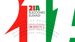 🔴 DIRECTO ELECCIONES  RESULTADOS y REACCIONES de las elecciones en EUSKADI [upl. by Euqinobe417]