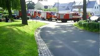 Einsatzfahrt Feuerwehr Mechelgrün IFA W50 LA TLF 16 GMK [upl. by Arotal599]