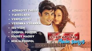 Minnale Movie Songs  2000s Tamil love songs  Tamil old songs Hits [upl. by Eidorb]