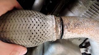 How to replace exhaust flex pipe [upl. by Destinee]