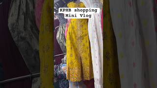 KPHB street shopping kphb kphbshopping kukatpally streetshopping hyderabad minivlog [upl. by Alten205]