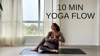 10 Minute Full Body Yoga Flow  Zen In Ten [upl. by Olympias]