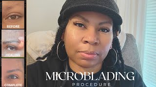 Microblading Healing Process  Step by Step  Microbladed Eyebrows [upl. by Arocet]