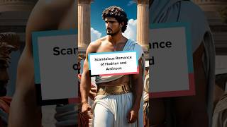 Scandalous Romance of Hadrian and Antinous history lovestory love greekstories lgbt shorts [upl. by Westmoreland]