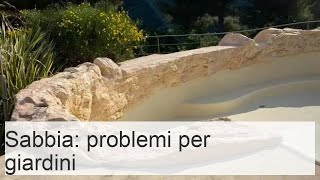 Medlak sabbioso i problemi per i giardinieri [upl. by Asyen]