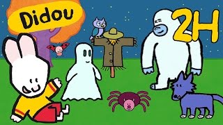 2 heures de Didou dessine Halloween  monstres fantômes yéti contes de fée  Compilation [upl. by Wachtel117]