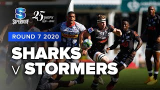 Super Rugby 2020  Sharks v Stormers  Rd 7 Highlights [upl. by Felicie]