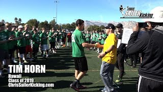 Tim Horn  KickerPunter  Vegas XXI Champion [upl. by Oruam]