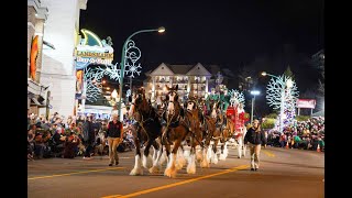 Gatlinburg 46th Annual Fantasy of Lights Christmas Parade [upl. by Kciwdahc]