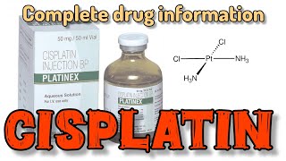 Cisplatin drug information  important points [upl. by Suinuj]