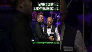 Mark Selby  6 Barry Hawkins  5 UK Championship 2023 [upl. by Baggett327]