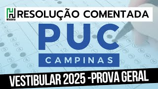 RESOLUÇÃO PUC CAMPINAS 2025  HISTÓRIA Gabarito Comentado [upl. by Nadiya]