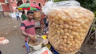 Authentic Poochka Pani Puri of West Bengal  Street Food [upl. by Hayila476]