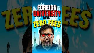 Foreign Universities with Zero Fees😍😍jee jee2025 foreigneducation abroadstudies zerofees [upl. by Yrtua]