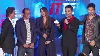 Karan Johars FUNNY QampA With Shah Rukh Khan Sonakshi Sinha Sidharth Malhotra And Akshaye Khanna [upl. by Derina]