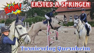 Turniervlog Quernheim  Erstes A Springen 🤯 [upl. by Andy]