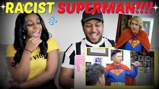 quotRacist Supermanquot By Rudy Mancuso Alesso amp King Bach REACTION [upl. by Aciretahs]