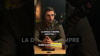 La legittima difesa è sempre legittima 💥Italia Attualita podcast viralvideos LegittimaDifesa [upl. by Hannad]