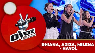 Ovoz Bolalar  RHIANA  MILENA  AZIZA  HAYOL SEVARA NAZARXON TheVoiceofUzbekistan [upl. by Honor]