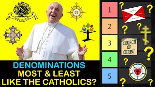 What Christian Denominations are Most Like Catholics [upl. by Strage]