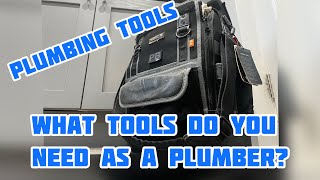 Plumbing Tools amp Review Plumbers Tool Bag And Musthaves [upl. by Ellener]