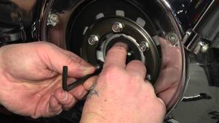 How to Adjust HarleyDavidson Clutch Cable by JampP Cycles [upl. by Assetan]