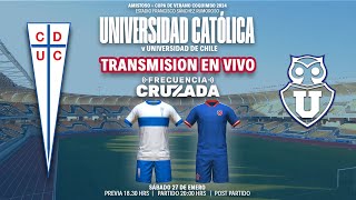 🔴 UNIVERSIDAD CATÓLICA vs UNIVERSIDAD DE CHILE  AMISTOSO DE VERANO  EN VIVO [upl. by Heiskell]