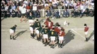 South Africa v British amp Irish Lions 1974 [upl. by Rehprotsirhc]