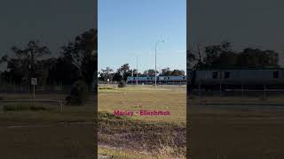 B Series running from Ellenbrook station filmed from Henley Brook transperth ellenbrook perth [upl. by Lika]