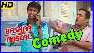 Bhaskar Oru Rascal Tamil Movie  Full Comedy Scenes  Arvind Swamy  Soori  Robo Shankar [upl. by Cyler]