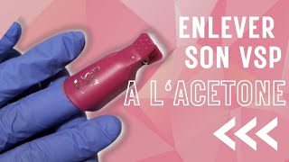 COMMENT ENLEVER SON VERNIS SEMIPERMANENT AVEC DE LACÉTONE [upl. by Franci50]