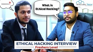 Ethical Hacking Interview Questions and Answers for Freshers Level 🔥 [upl. by Halueb]