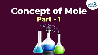 Concept of Mole  Part 1  Atoms and Molecules  Infinity Learn [upl. by Llyrrad313]