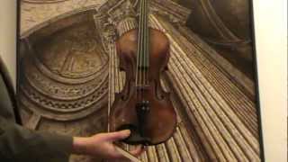 Old violin stamped STAINER  877 [upl. by Paehpos]