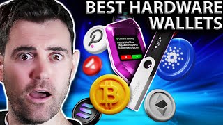 Top 5 BEST Hardware Wallets Which Are The SAFEST [upl. by Drofhsa]