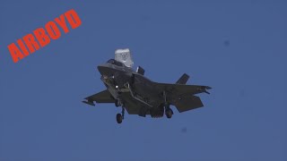 MCAS Beaufort Air Show F35B Demonstration 2019 [upl. by Annaihs797]